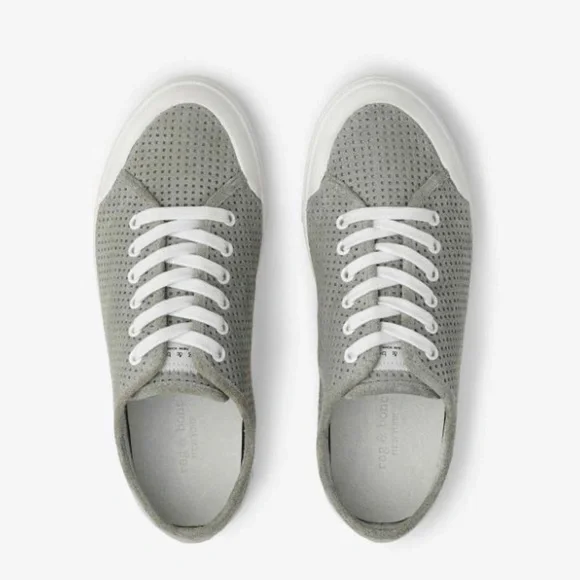 Womens rag&bone Standard Issue Laceup Suede Sneaker in CMNTO sz 9.5 - Picture 5 of 10